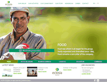 Tablet Screenshot of eclosia.com